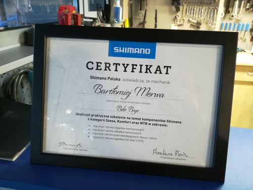 serwis shimano naprawa rowerów